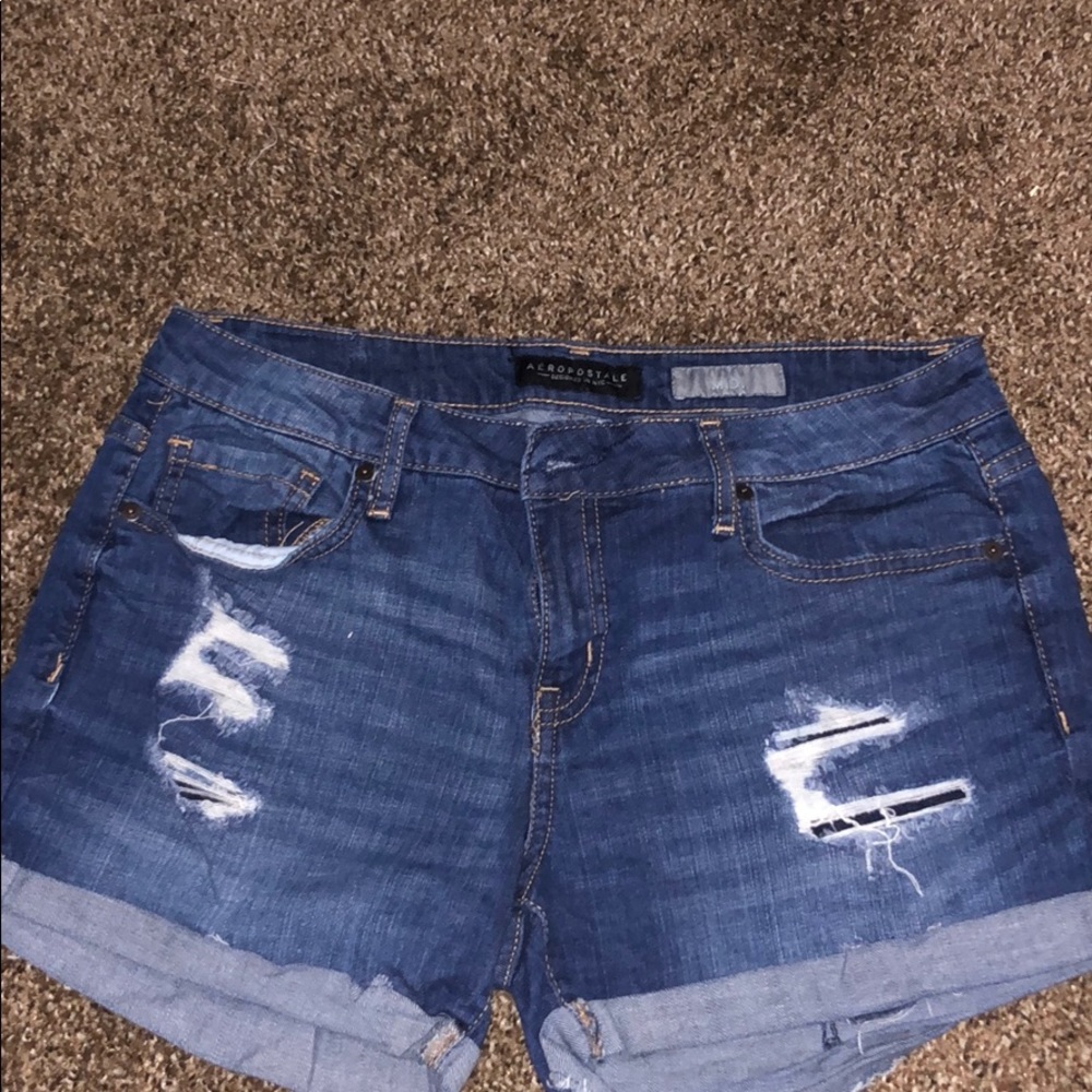 Aeropostale blue Jean shorts